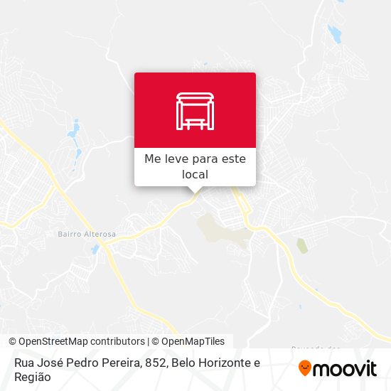 Rua José Pedro Pereira, 852 mapa