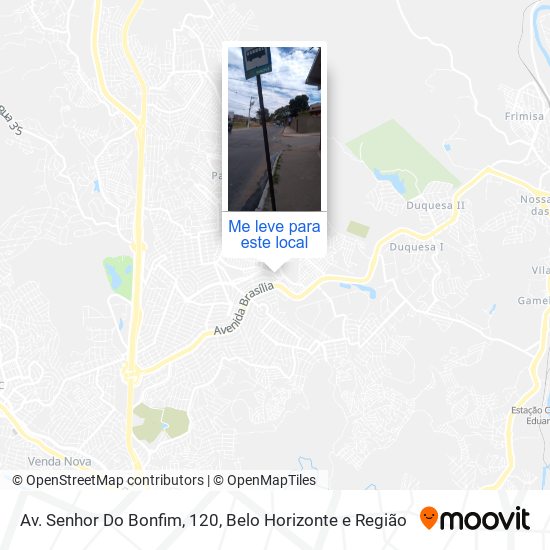 Av. Senhor Do Bonfim, 120 mapa