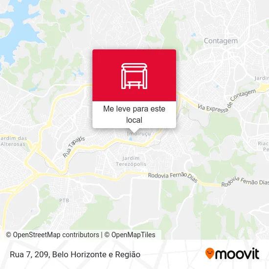 Rua 7, 209 mapa