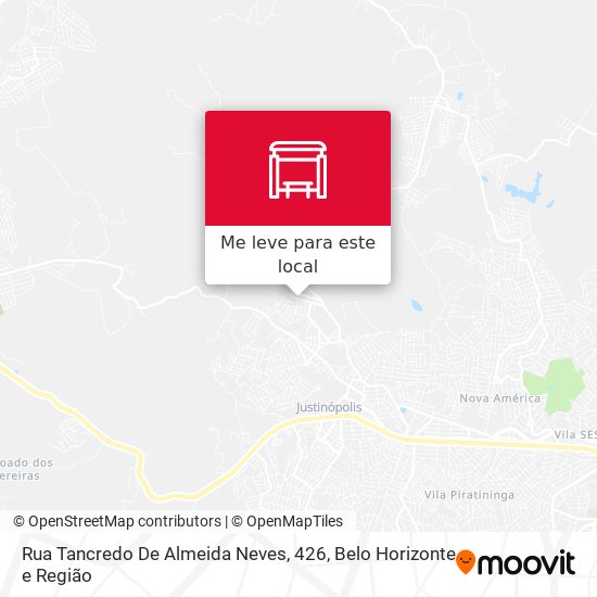 Rua Tancredo De Almeida Neves, 426 mapa