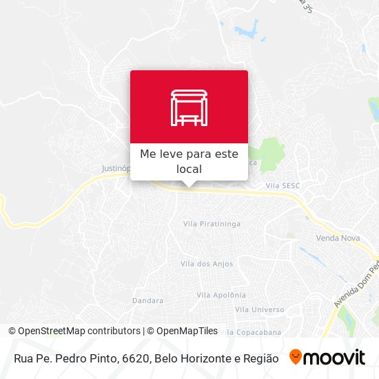 Rua Pe. Pedro Pinto, 6620 mapa