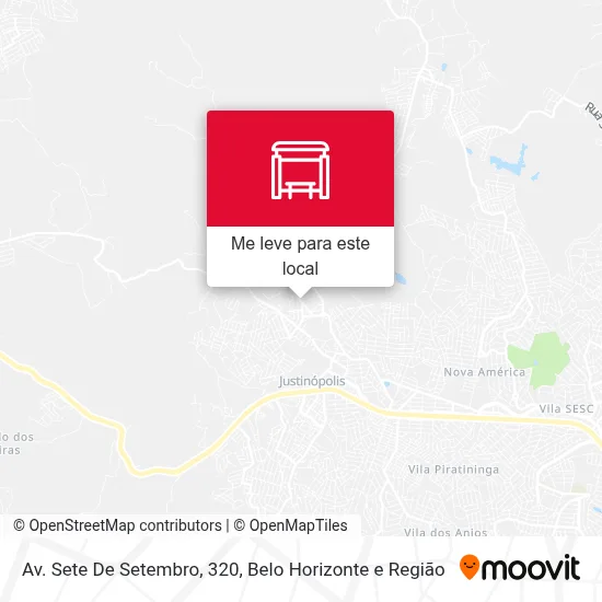 Av. Sete De Setembro, 320 mapa