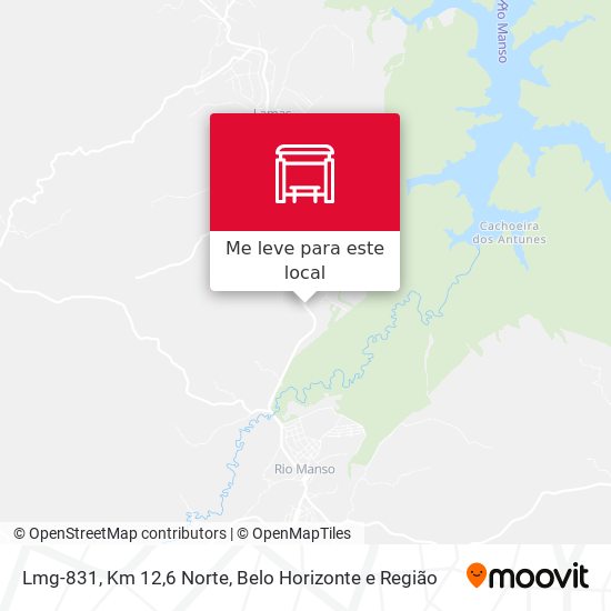 Lmg-831, Km 12,6 Norte mapa