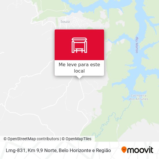 Lmg-831, Km 9,9 Norte mapa