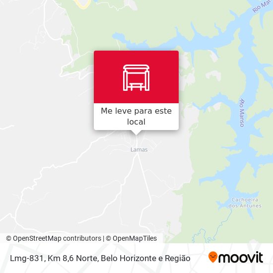 Lmg-831, Km 8,6 Norte mapa