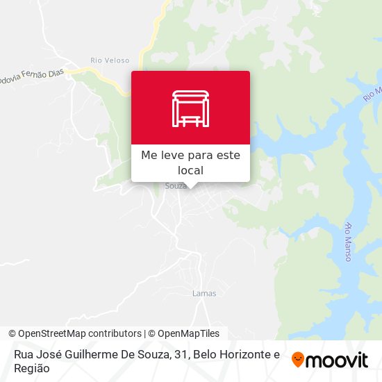 Rua José Guilherme De Souza, 31 mapa