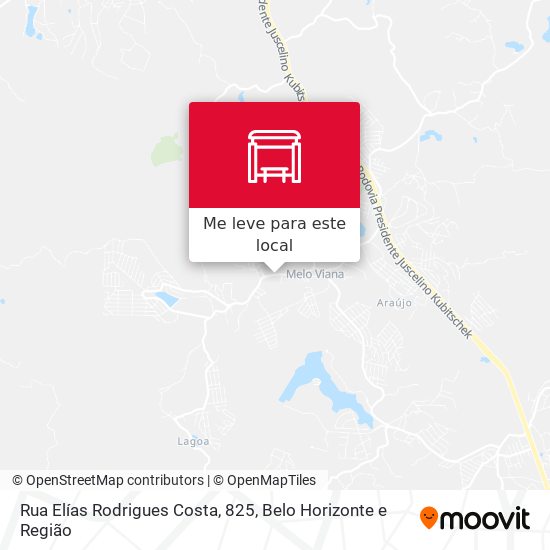 Rua Elías Rodrigues Costa, 825 mapa