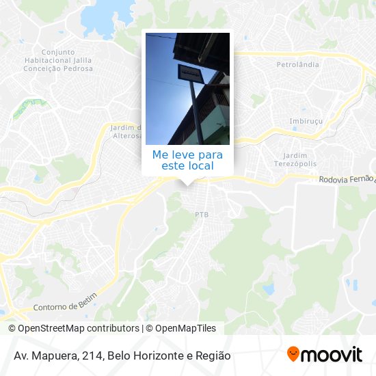 Av. Mapuera, 214 mapa