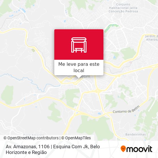 Av. Amazonas, 1106 | Esquina Com Jk mapa