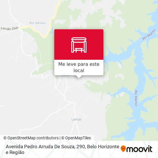 Avenida Pedro Arruda De Souza, 290 mapa