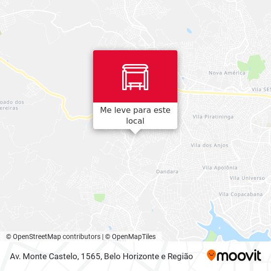 Av. Monte Castelo, 1565 mapa
