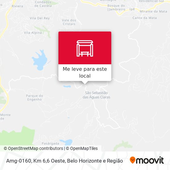 Amg-0160, Km 6,6 Oeste mapa
