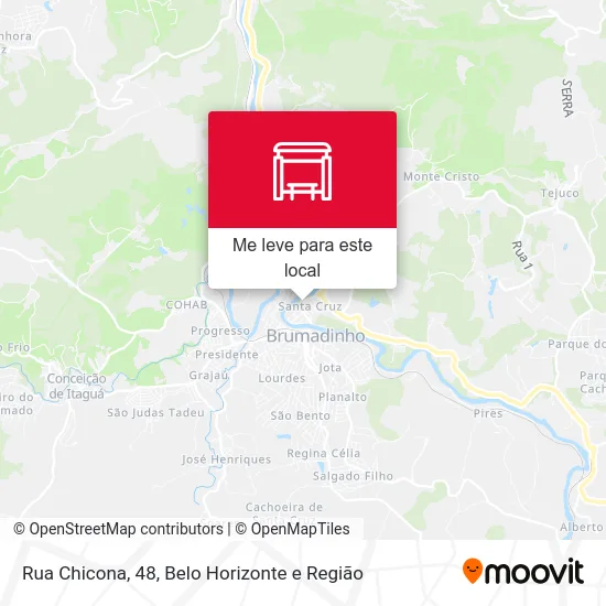 Rua Chicona, 48 mapa