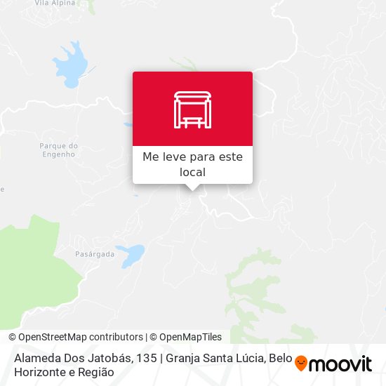 Alameda Dos Jatobás, 135 | Granja Santa Lúcia mapa