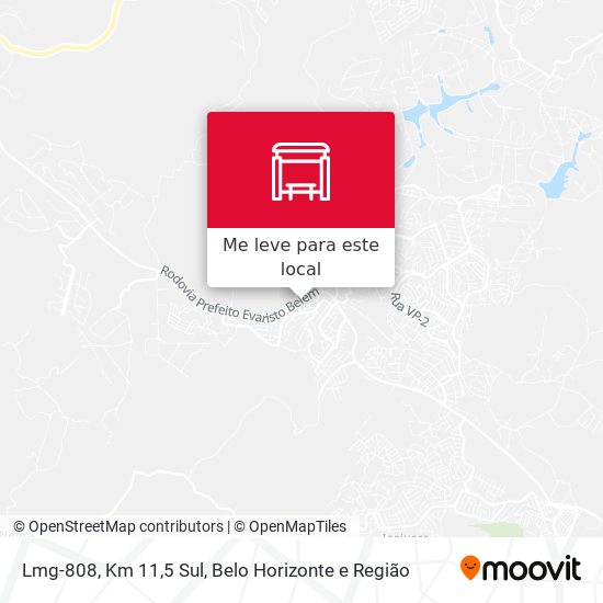 Lmg-808, Km 11,5 Sul mapa