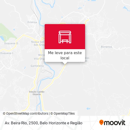Av. Beira-Rio, 2500 mapa