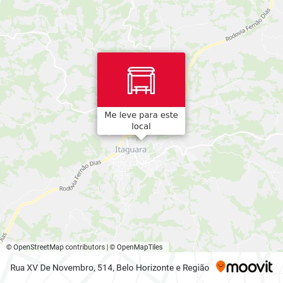 Rua XV De Novembro, 514 mapa