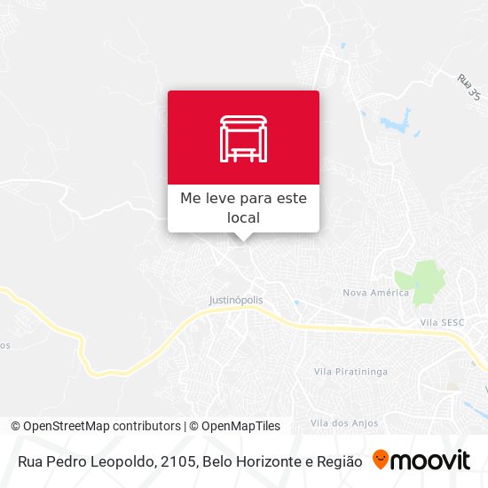 Rua Pedro Leopoldo, 2105 mapa