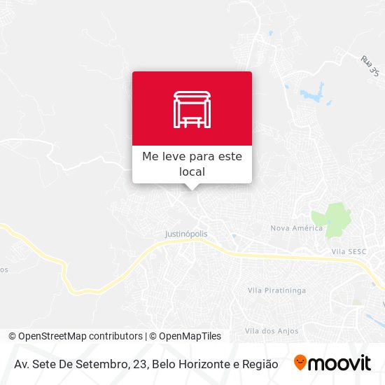 Av. Sete De Setembro, 23 mapa