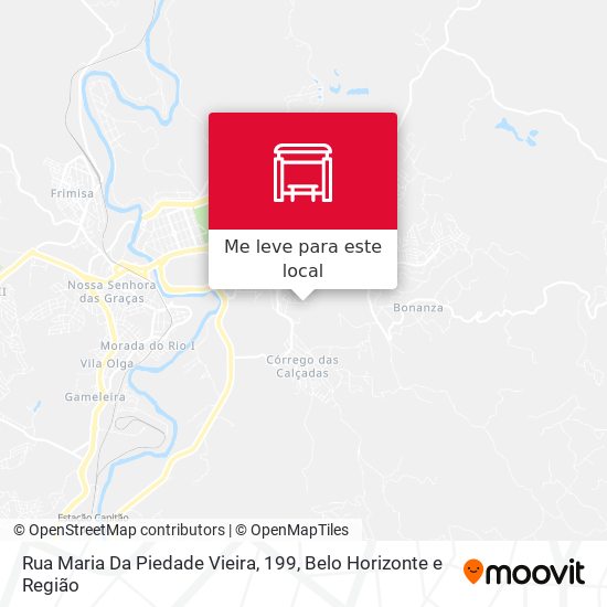 Rua Maria Da Piedade Vieira, 199 mapa