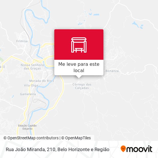 Rua João Miranda, 210 mapa