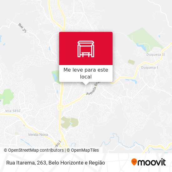 Rua Itarema, 263 mapa