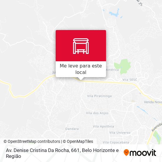 Av. Denise Cristina Da Rocha, 661 mapa