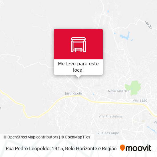 Rua Pedro Leopoldo, 1915 mapa