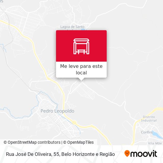 Rua José De Oliveira, 55 mapa