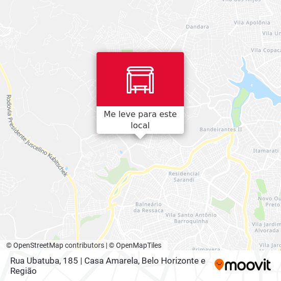 Rua Ubatuba, 185 | Casa Amarela mapa