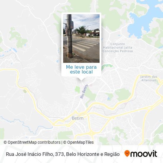 Rua José Inácio Filho, 373 mapa