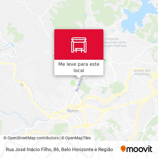 Rua José Inácio Filho, 86 mapa