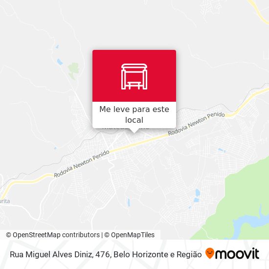 Rua Miguel Alves Diniz, 476 mapa