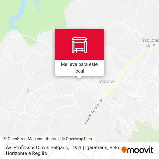 Av. Professor Clóvis Salgado, 1951 | Igaratrans mapa