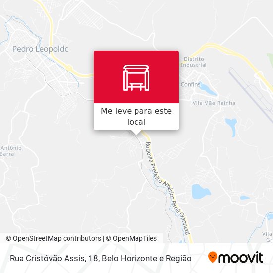Rua Cristóvão Assis, 18 mapa