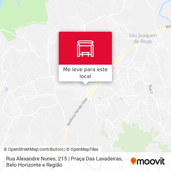 Rua Alexandre Nunes, 215 | Praça Das Lavadeiras mapa