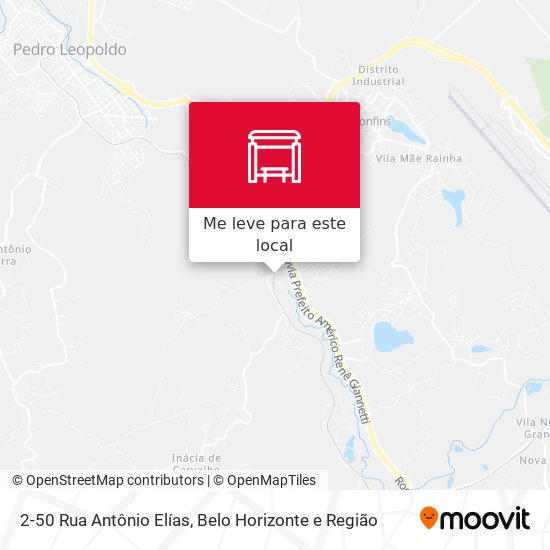 2-50 Rua Antônio Elías mapa