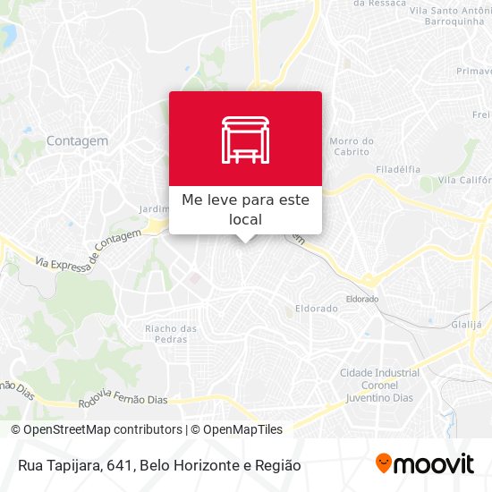 Rua Tapijara, 641 mapa