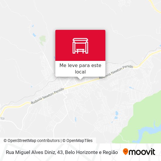 Rua Miguel Alves Diniz, 43 mapa