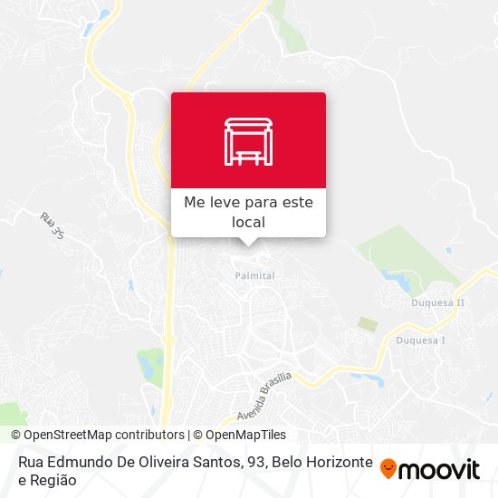 Rua Edmundo De Oliveira Santos, 93 mapa