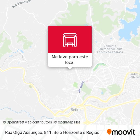 Rua Olga Assunção, 811 mapa