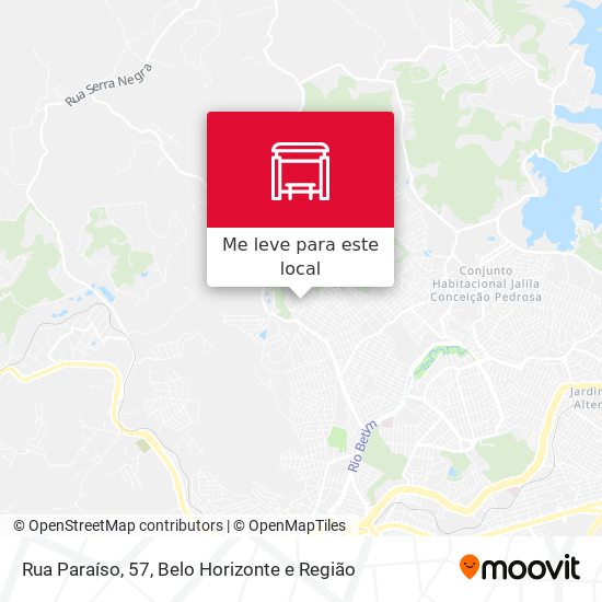 Rua Paraíso, 57 mapa