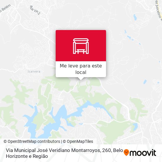 Via Municipal José Veridiano Montarroyos, 260 mapa