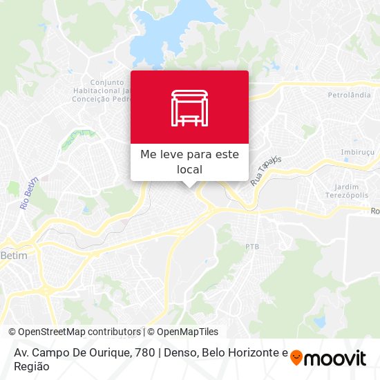 Av. Campo De Ourique, 780 | Denso mapa