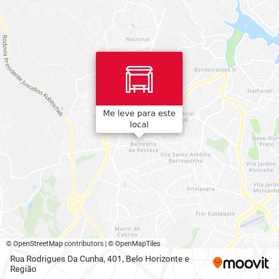Rua Rodrigues Da Cunha, 401 mapa