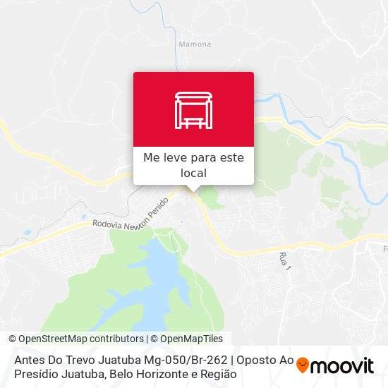 Antes Do Trevo Juatuba Mg-050 / Br-262 | Oposto Ao Presídio Juatuba mapa