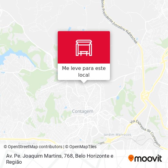 Av. Pe. Joaquim Martins, 768 mapa