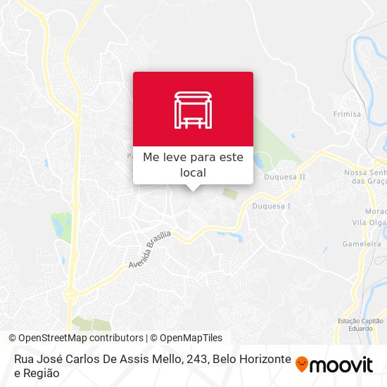 Rua José Carlos De Assis Mello, 243 mapa
