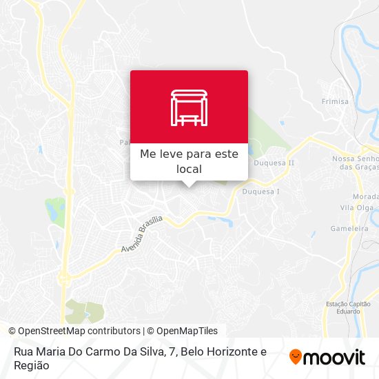 Rua Maria Do Carmo Da Silva, 7 mapa