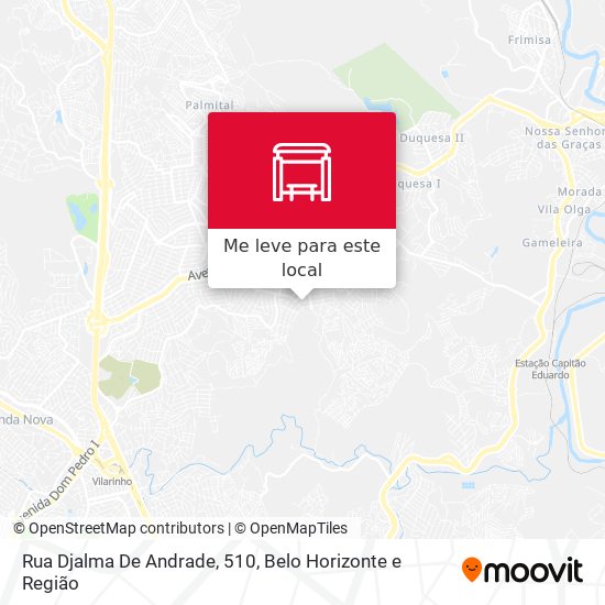 Rua Djalma De Andrade, 510 mapa